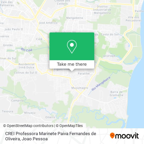 CREI Professora Marinete Paiva Fernandes de Oliveira map