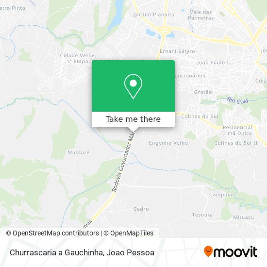 Churrascaria a Gauchinha map