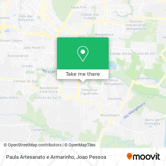 Paula Artesanato e Armarinho map