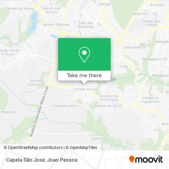 Capela São José map