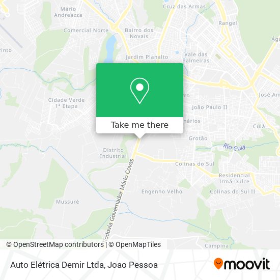 Auto Elétrica Demir Ltda map