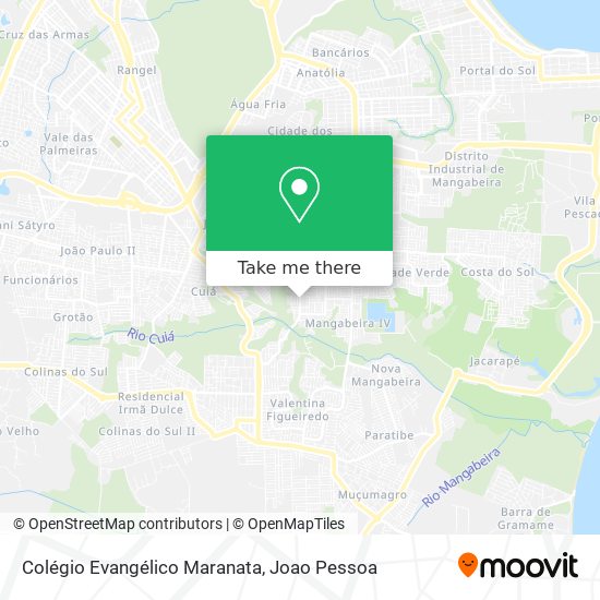 Colégio Evangélico Maranata map