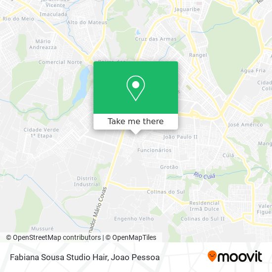 Fabiana Sousa Studio Hair map