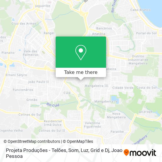 Projeta Produções - Telões, Som, Luz, Grid e Dj map