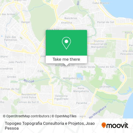 Topogeo Topografia Consultoria e Projetos map