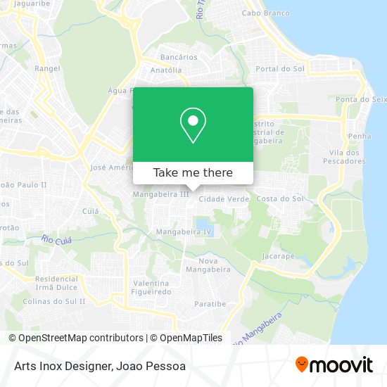 Arts Inox Designer map