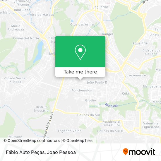 Fábio Auto Peças map
