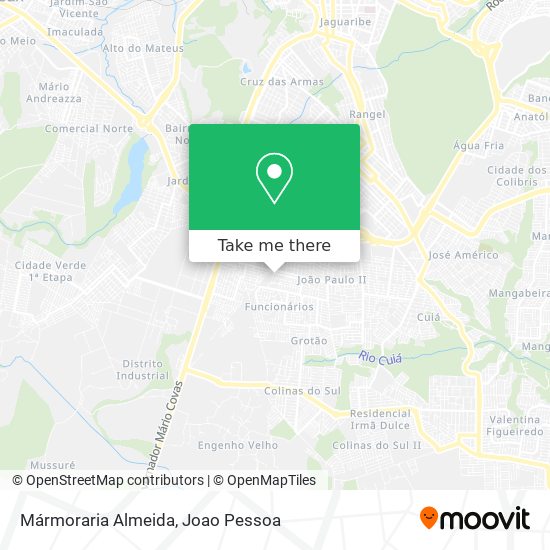 Mármoraria Almeida map