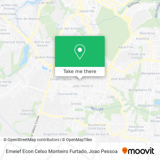 Emeief Econ Celso Monteiro Furtado map