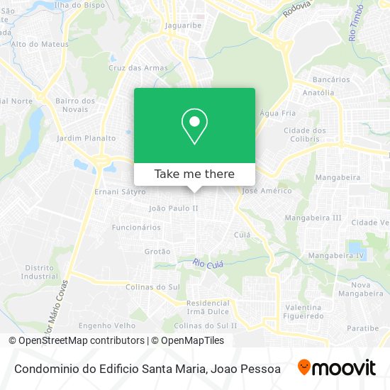 Condominio do Edificio Santa Maria map