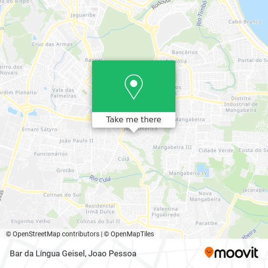 Bar da Língua Geisel map