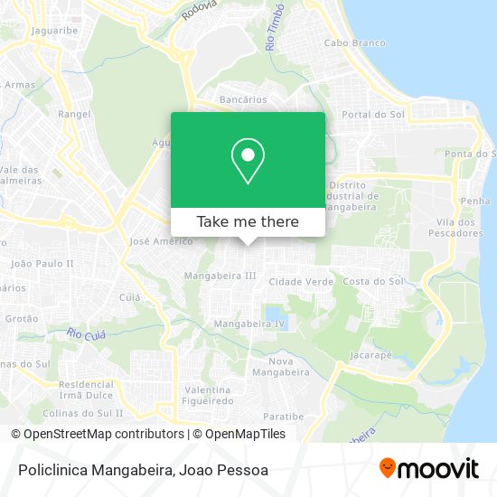 Policlinica Mangabeira map