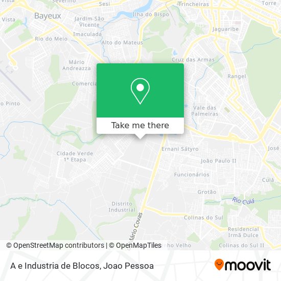 A e Industria de Blocos map