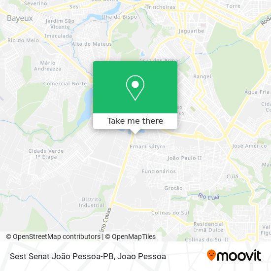 Sest Senat João Pessoa-PB map