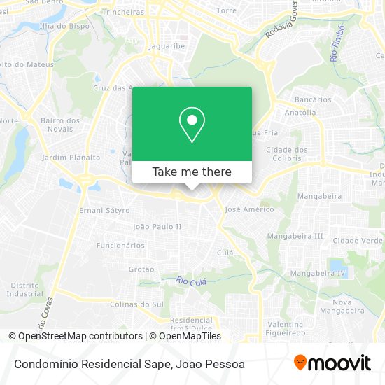 Condomínio Residencial Sape map