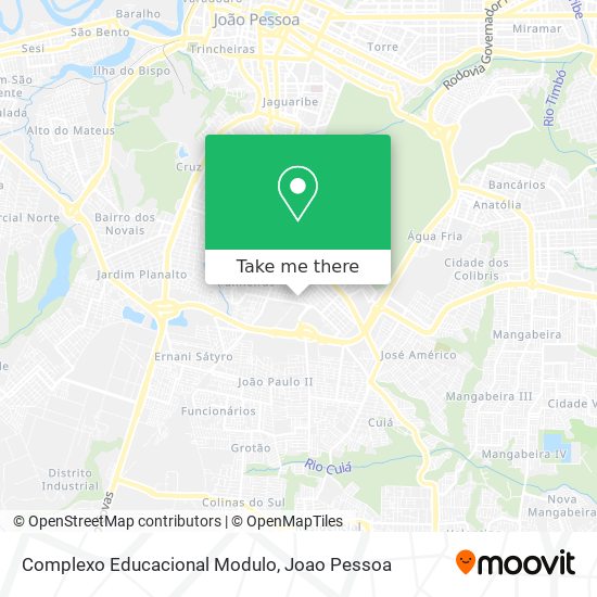 Complexo Educacional Modulo map
