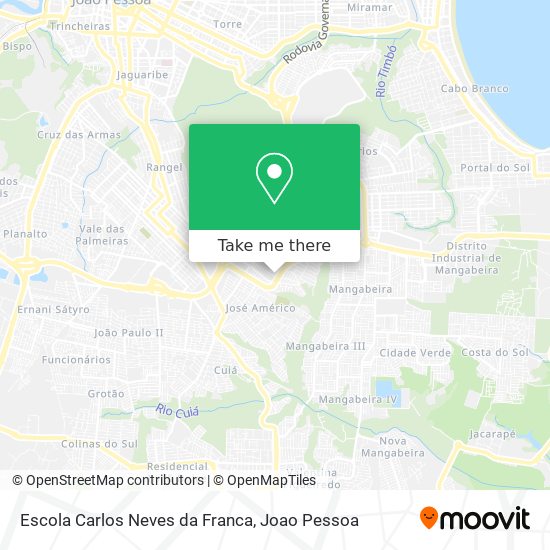 Escola Carlos Neves da Franca map