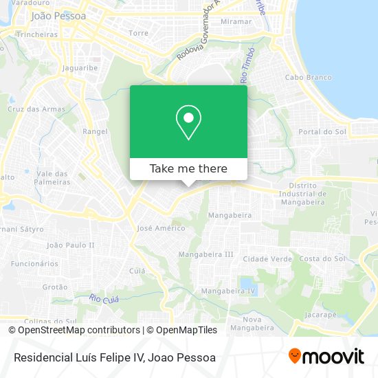 Residencial Luís Felipe IV map