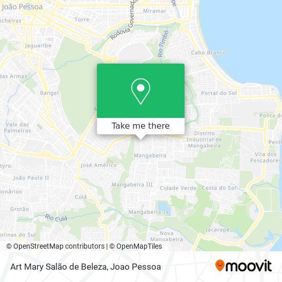Art Mary Salão de Beleza map