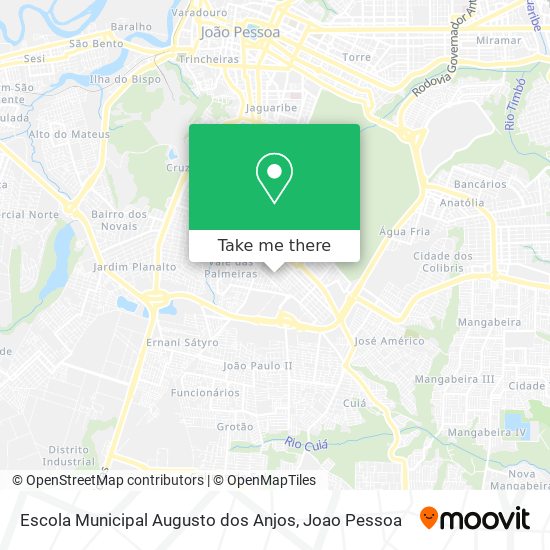 Escola Municipal Augusto dos Anjos map