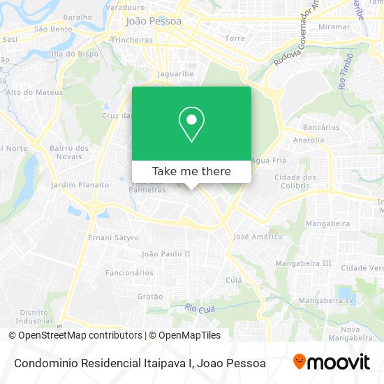Condominio Residencial Itaipava I map