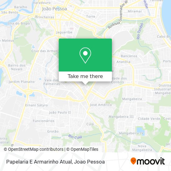Papelaria E Armarinho Atual map