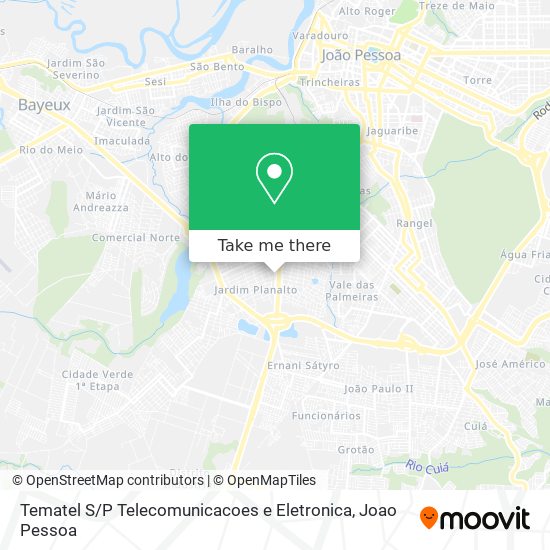 Tematel S / P Telecomunicacoes e Eletronica map