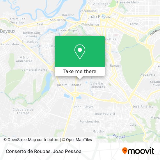 Conserto de Roupas map