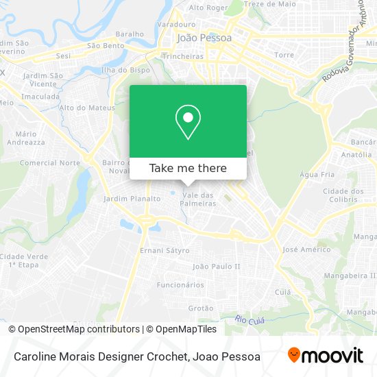 Caroline Morais Designer Crochet map