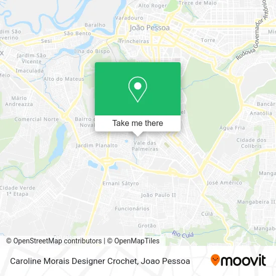 Caroline Morais Designer Crochet map