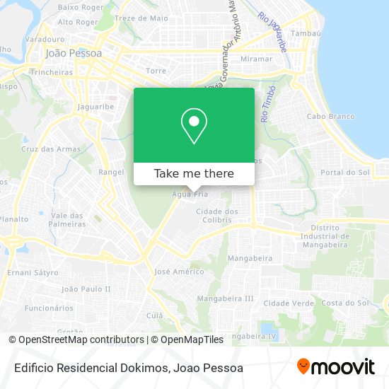 Edificio Residencial Dokimos map