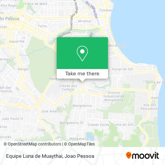 Equipe Luna de Muaythai map