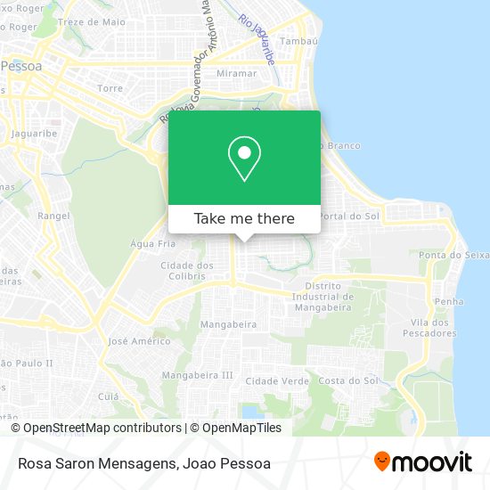 Rosa Saron Mensagens map