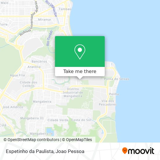 Espetinho da Paulista map
