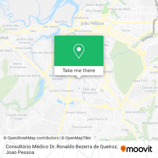 Consultório Médico Dr. Ronaldo Bezerra de Queíroz map