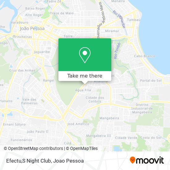 Efectu,S Night Club map