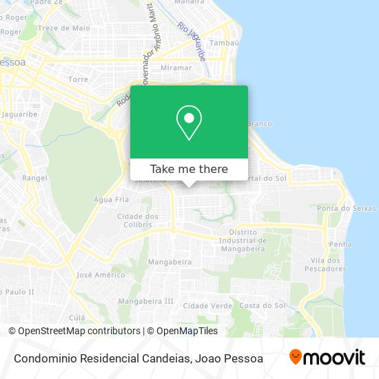 Condominio Residencial Candeias map
