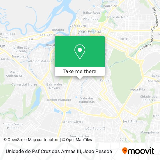 Unidade do Psf Cruz das Armas III map
