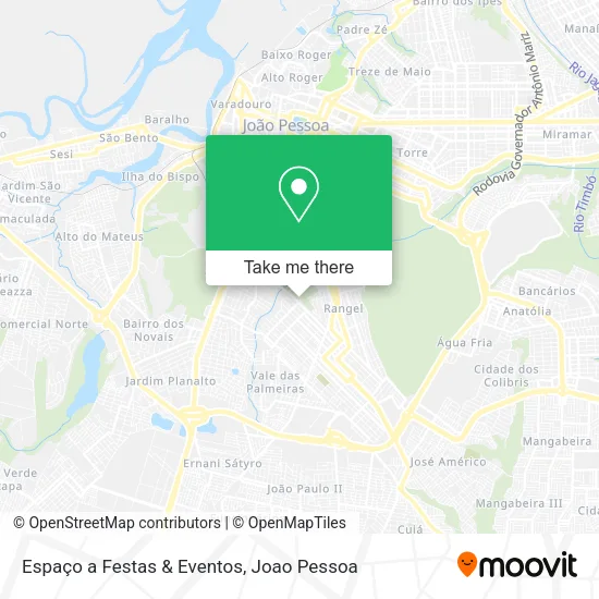 Espaço a Festas & Eventos map