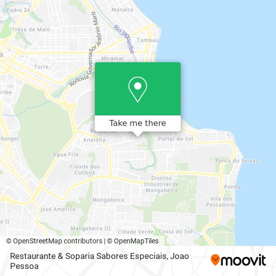 Restaurante & Soparia Sabores Especiais map