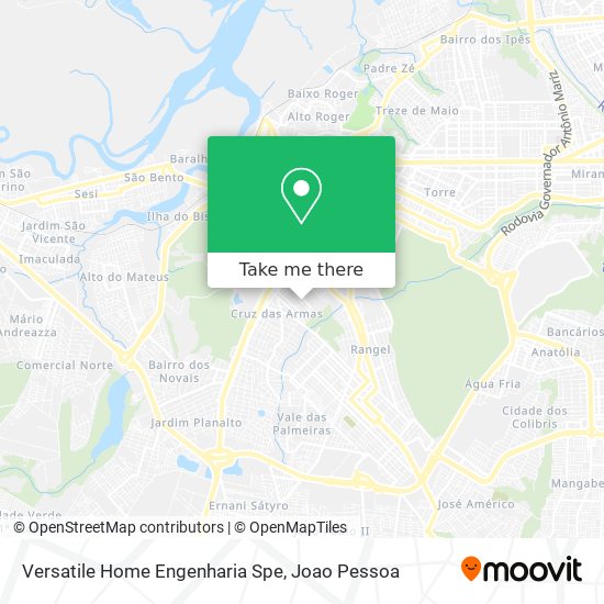 Versatile Home Engenharia Spe map