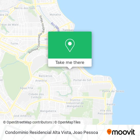 Condominio Residencial Alta Vista map