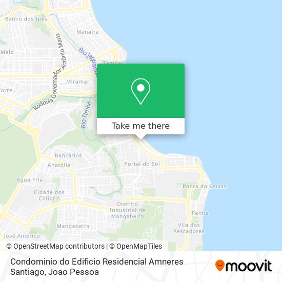 Condominio do Edificio Residencial Amneres Santiago map