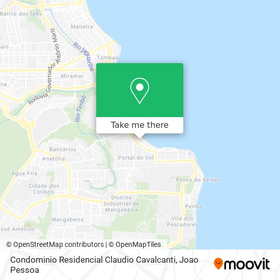 Condominio Residencial Claudio Cavalcanti map