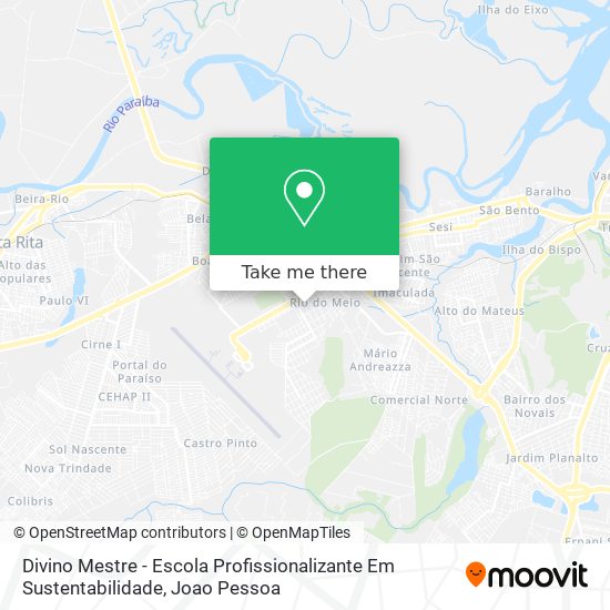 Divino Mestre - Escola Profissionalizante Em Sustentabilidade map