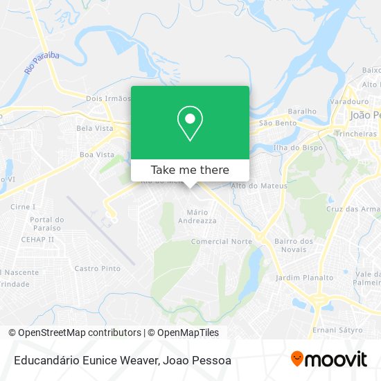 Educandário Eunice Weaver map