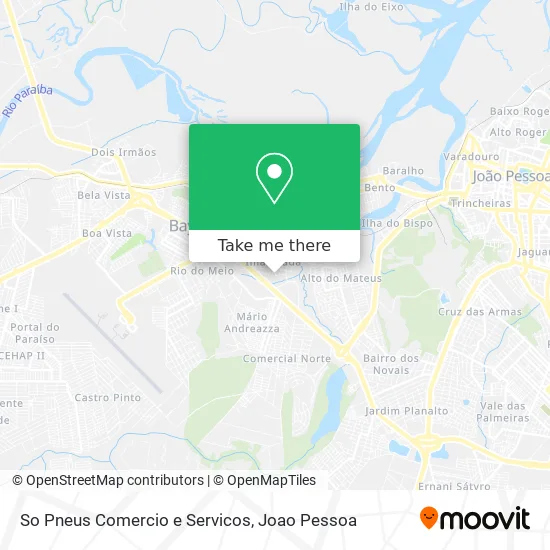 So Pneus Comercio e Servicos map
