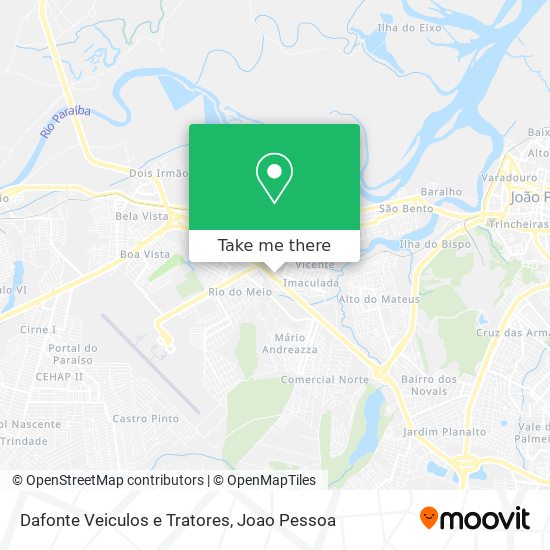 Dafonte Veiculos e Tratores map
