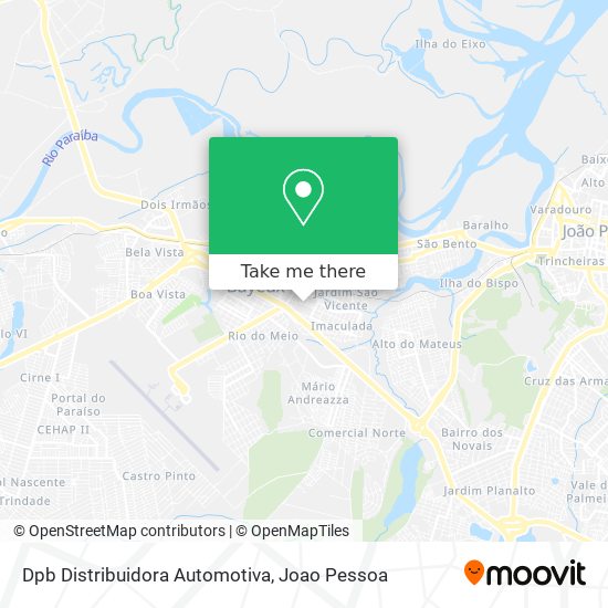 Dpb Distribuidora Automotiva map