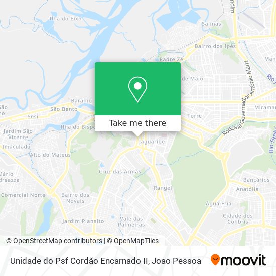 Unidade do Psf Cordão Encarnado II map